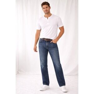 Lucky Brand 429 Classic Straight Mens Blue Jeans 40x32 Medium Wash Denim